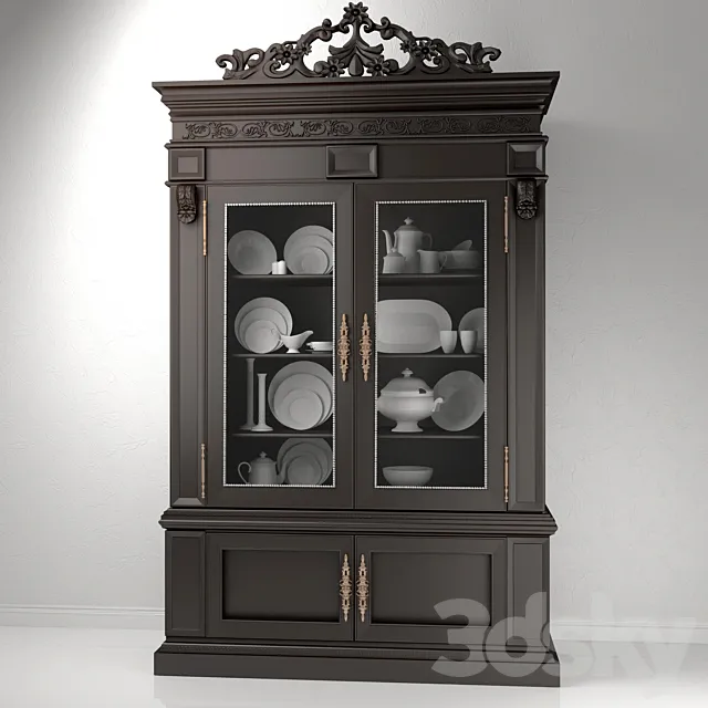 Royal Kahala Ocean Crest Display Cabinet Lexington Home Brands 3ds Max