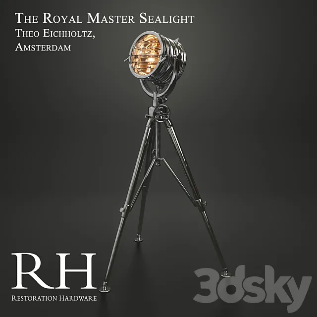 Royal Master Sealight Floor Lamp 3DS Max Model