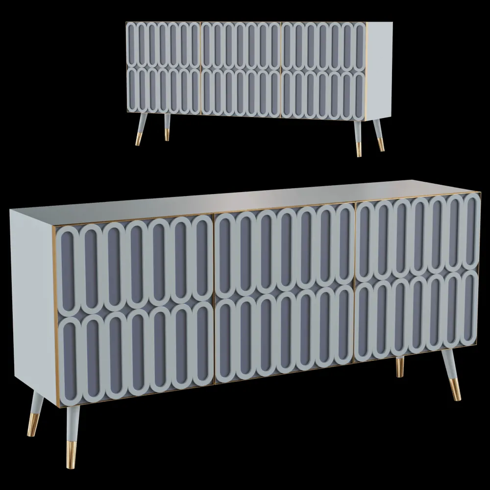 Royal stranger – Sideboard Marshmallow 3ds Max