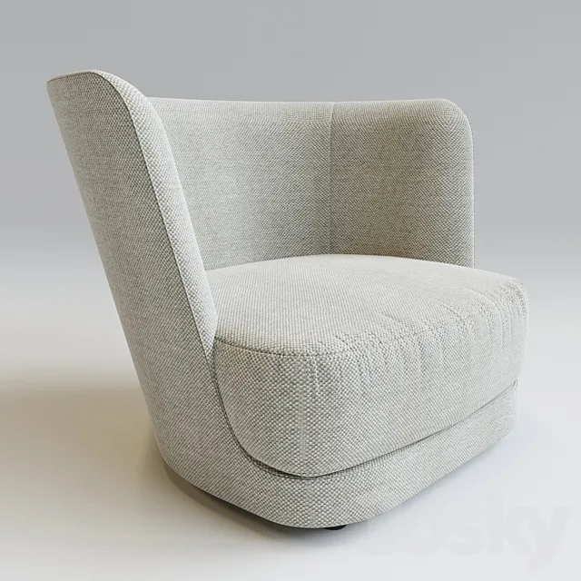 Royale Armchair CasaMilano 3ds Max