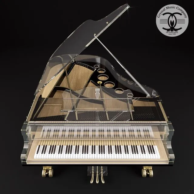 Royale Crystal Music Company 3dsMax Model