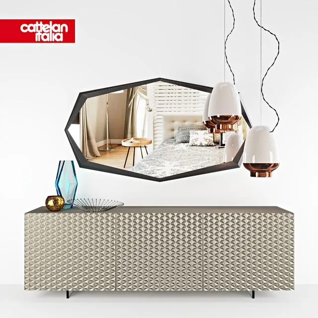 Royalton & Asia by Cattelan Italia 3dsMax Model