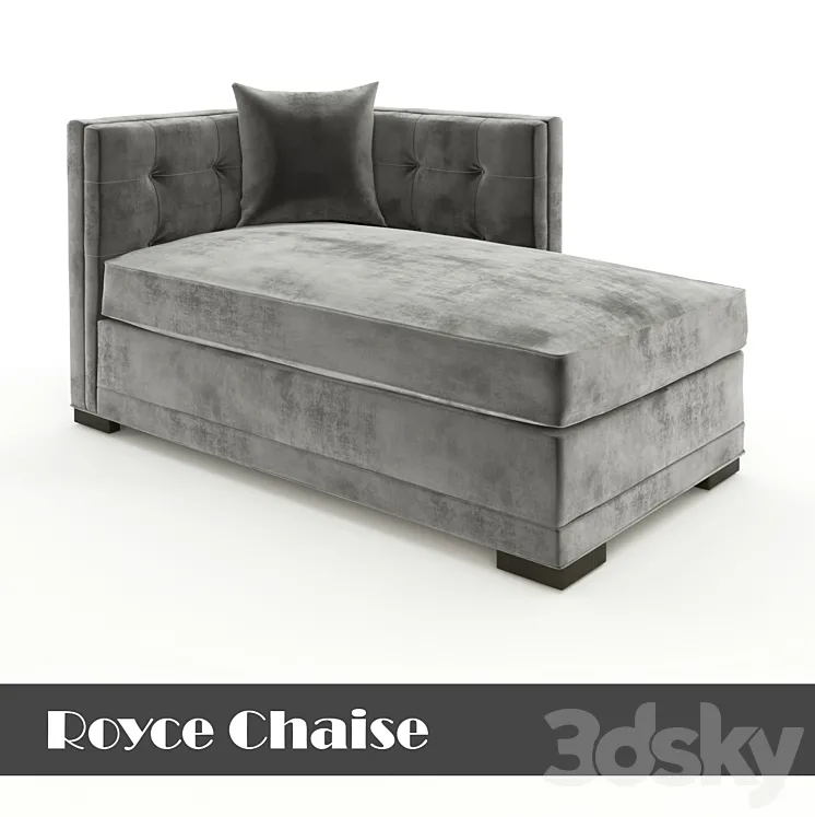 Royce Chaise 3DS Max
