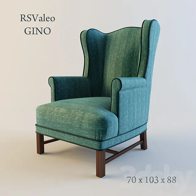 Rs Valeo chair Gino 3ds Max