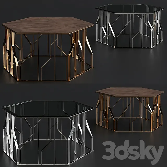 Rse COFFEE TABLE 3DS Max Model