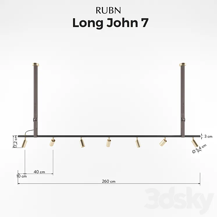 RUBN Long John 7 3DS Max