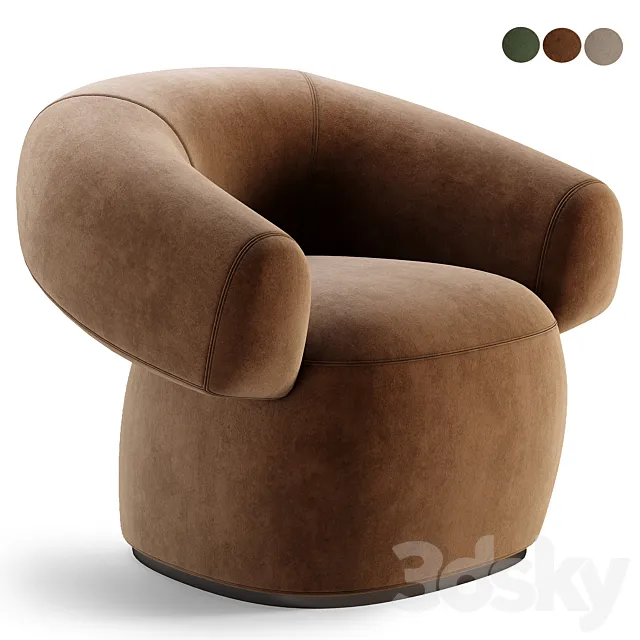 RUFF Armchair 3DS Max Model