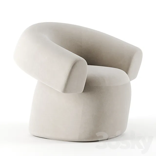 Ruff chair by Moroso 3DSMax File