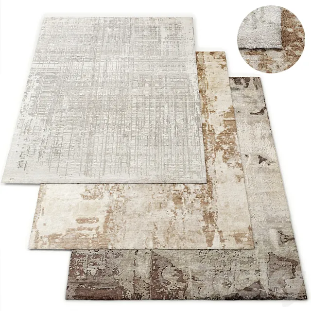 Rug Restoration Hardware Set 3ds Max