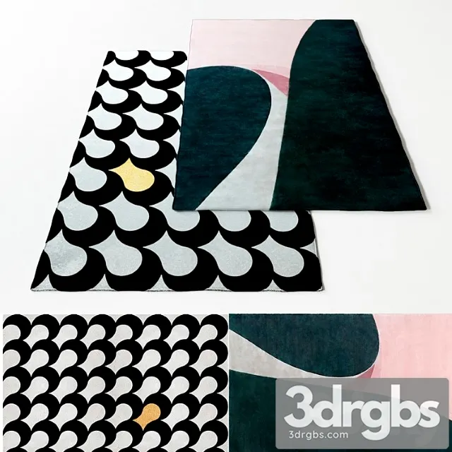 Rug society geometric collection (part1) 3dsmax Download