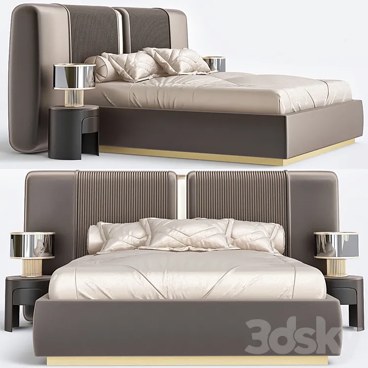 Rugiano Beds 3DS Max Model
