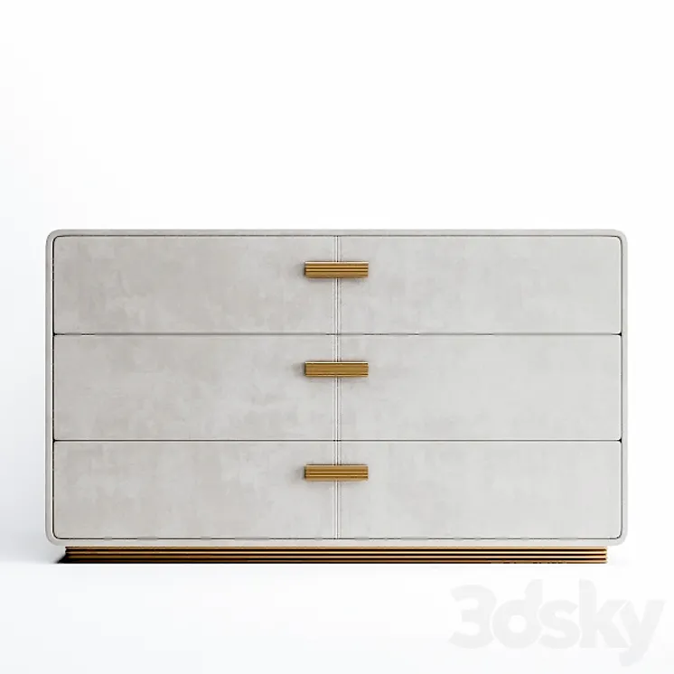 Rugiano club Chest Of Drawers 3DS Max