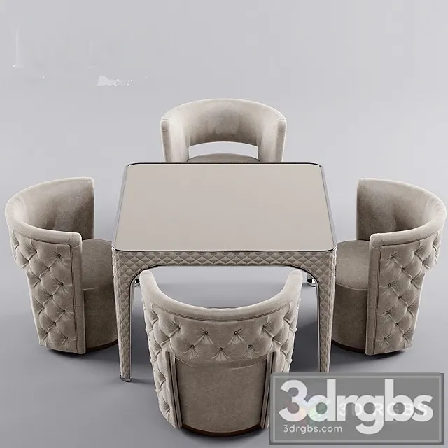 Rugiano Giotto Table and Chair 3dsmax Download