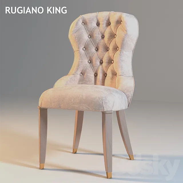 RUGIANO KING Armchair 3DSMax File