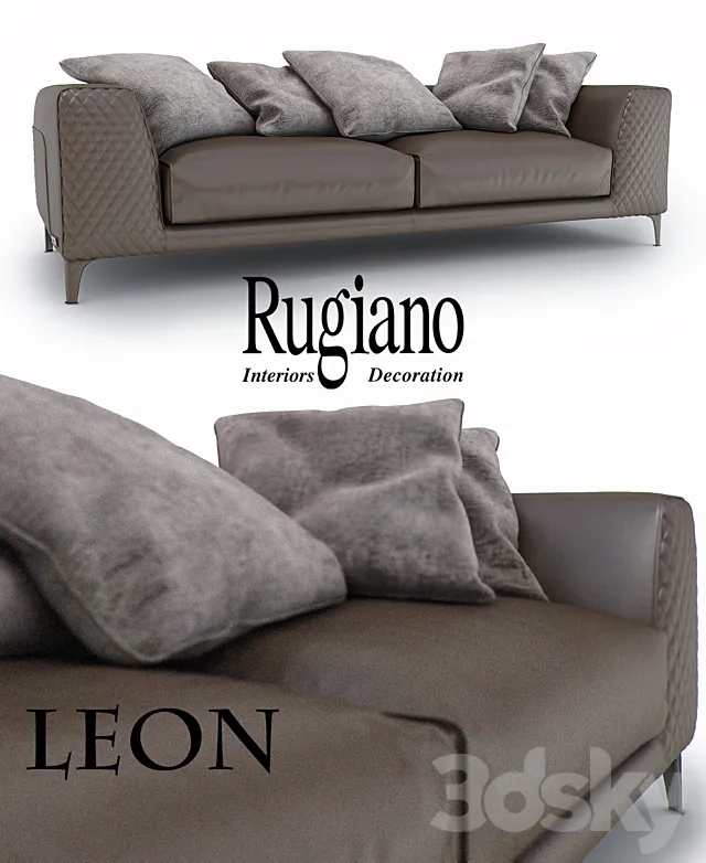 Rugiano Leon 3ds Max