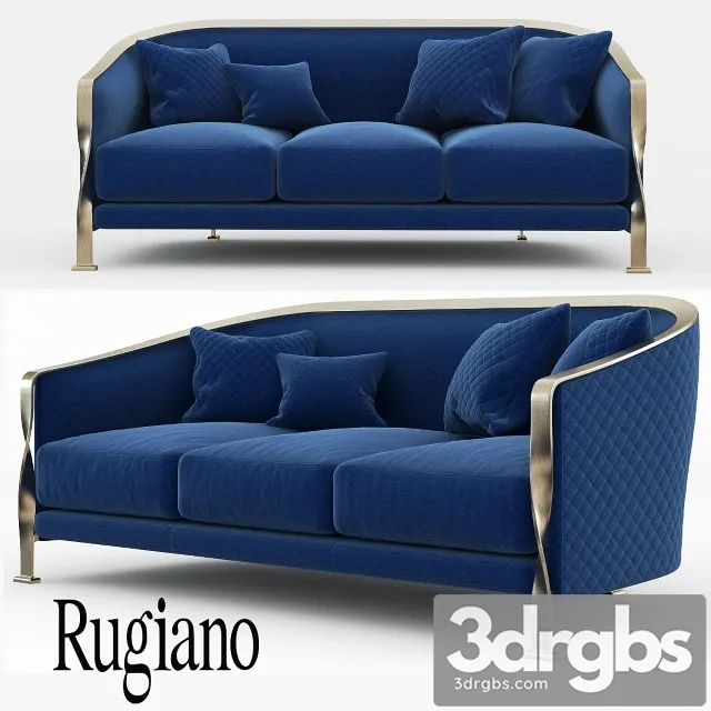 Rugiano Paris Sofa Fabric 3dsmax Download