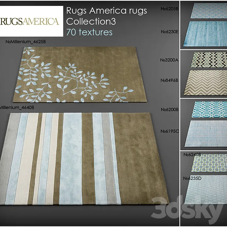 Rugs America 3 3DS Max