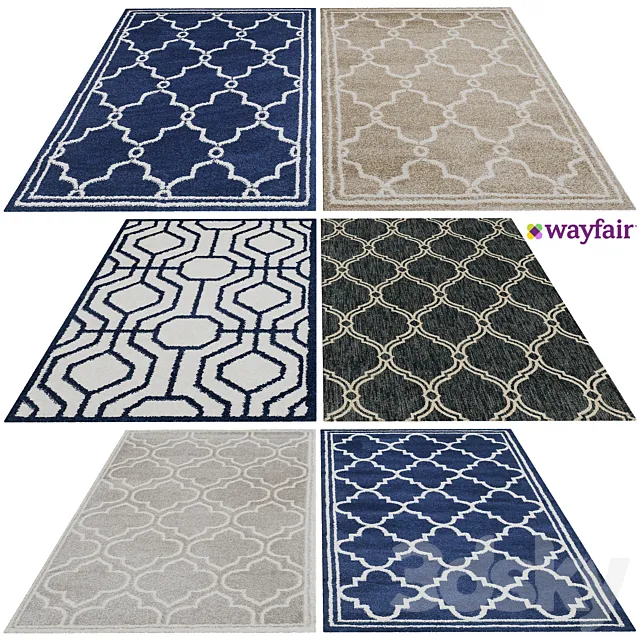 Rugs from Wayfair 3DSMax File