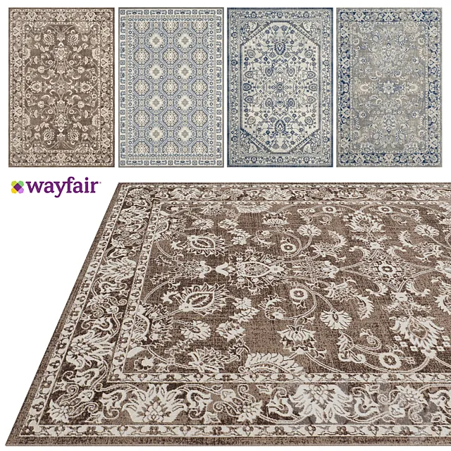 Rugs from Wayfair shop 3DS Max Model