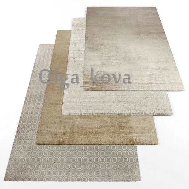 Rugs set208 3dsMax Model