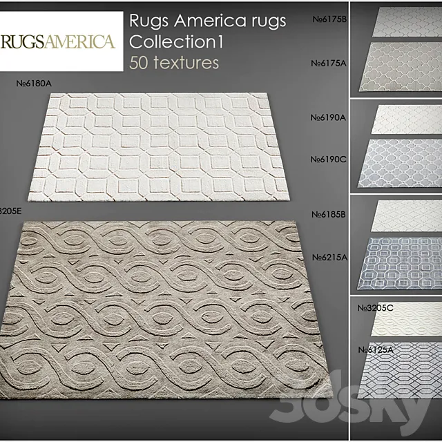 RugsAmerica rugs 1 3DSMax File