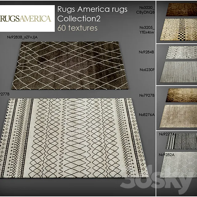 RugsAmerica rugs 2 3DS Max Model