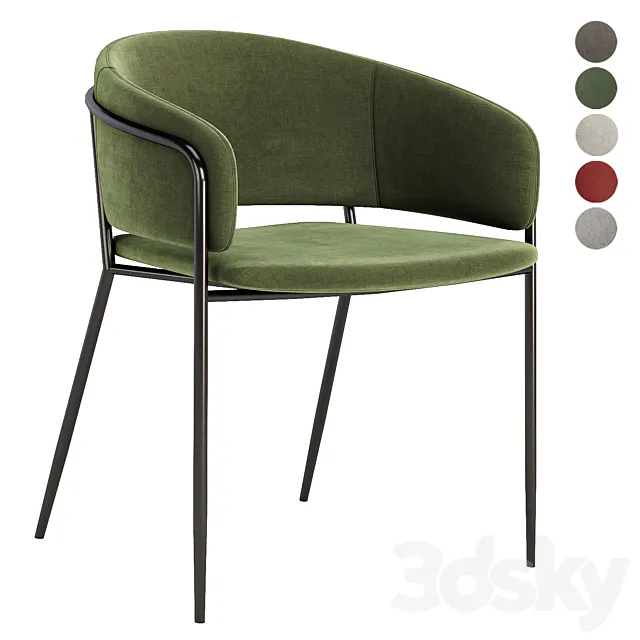 Runnie dining chair 3DS Max Model