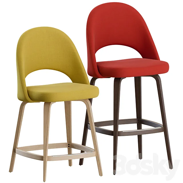 Saarinen Executive Stool by Knoll 3ds Max
