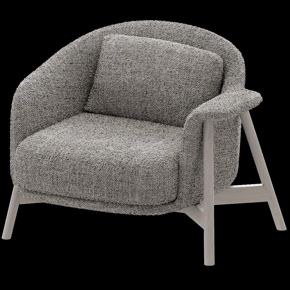 Saba  – Armchair Kepi poltrona 3ds Max
