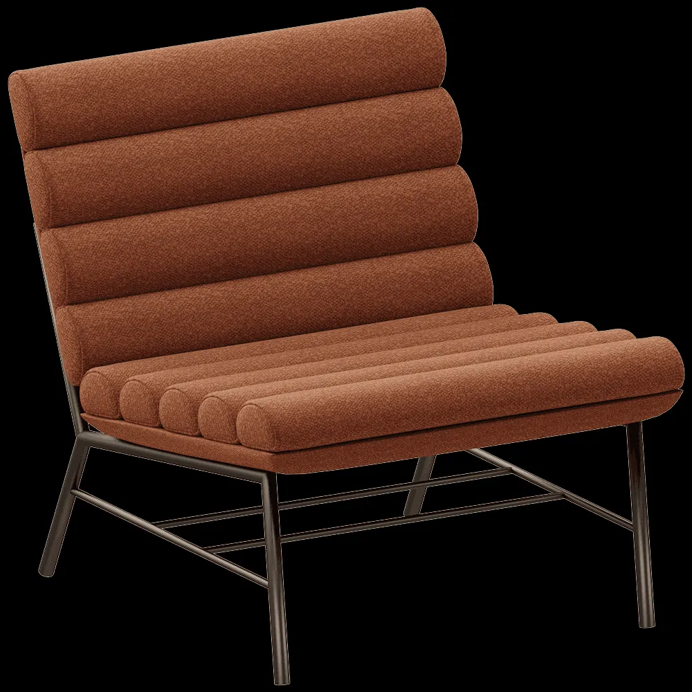 Saba  – Armchair Pan Flute 3ds Max