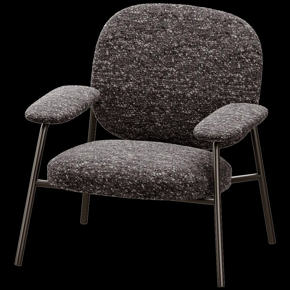 Saba  – Armchair Philo poltrona 3ds Max