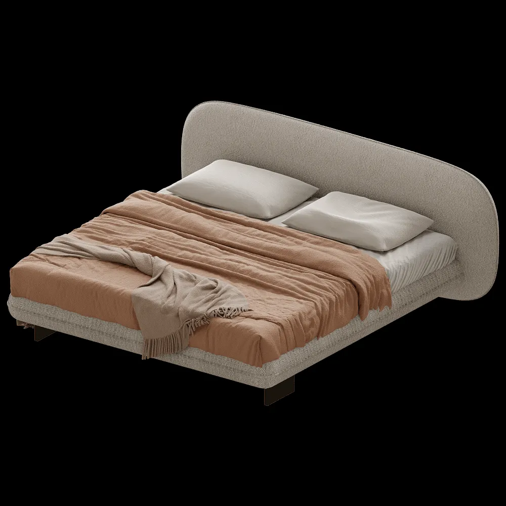 Saba  – Bed Wabi 3ds Max