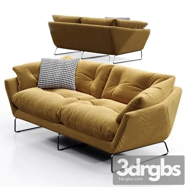 Saba Italia New York Suite Sofa 3dsmax Download