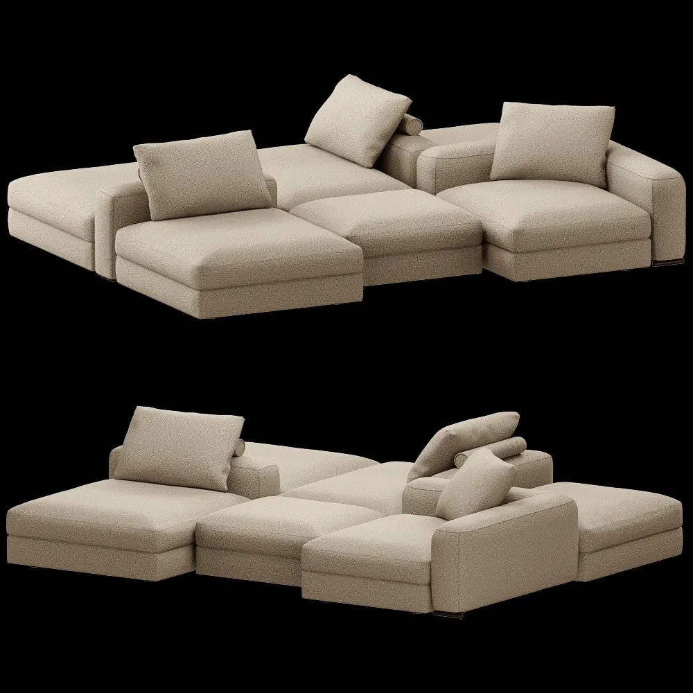 Saba  – Sofa Ananta 3ds Max