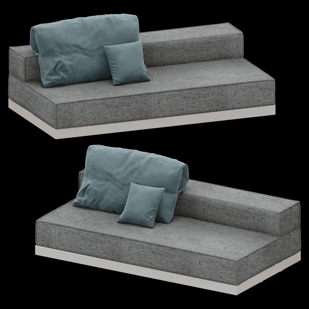 Saba  – Sofa Bed & Breakfast 3ds Max