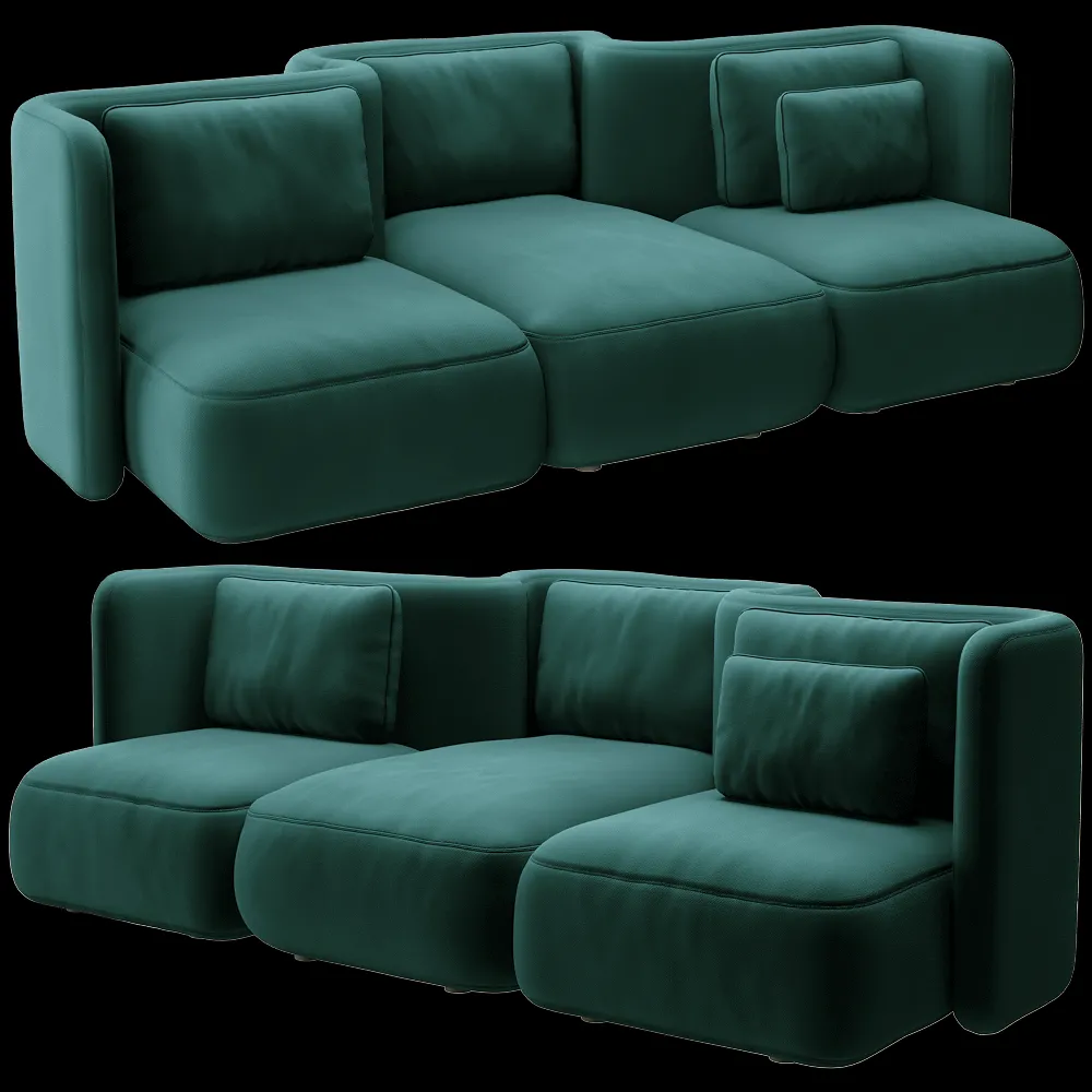 Saba  – Sofa Gala 3ds Max