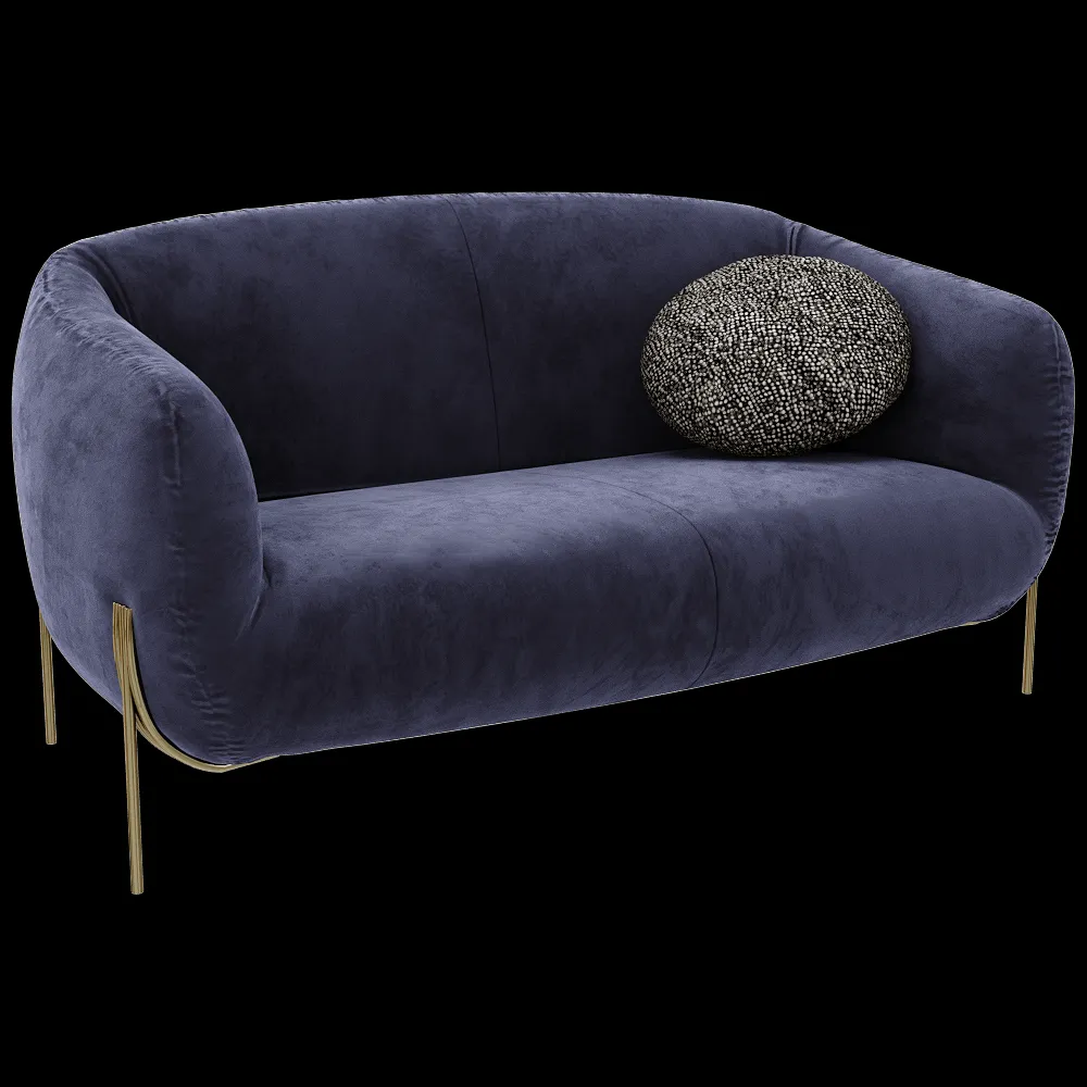 Saba  – Sofa Geo 3ds Max
