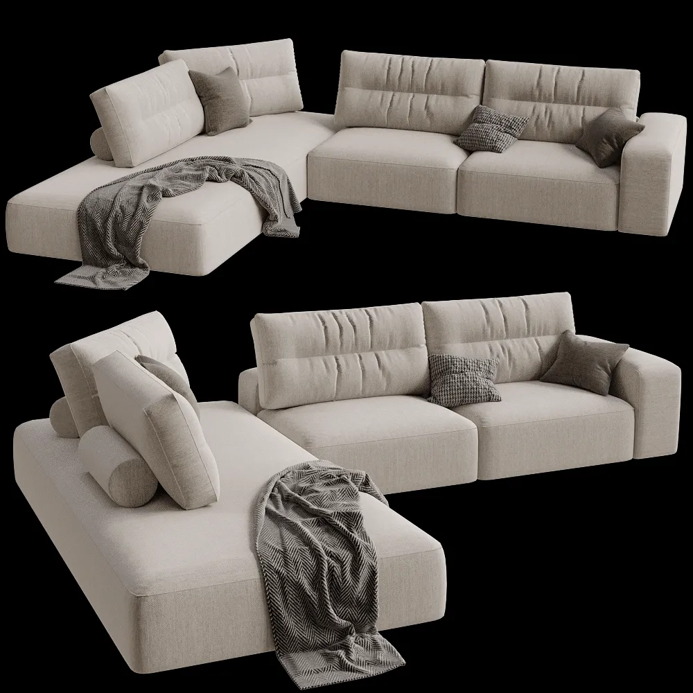Saba  – Sofa My Taos 3ds Max