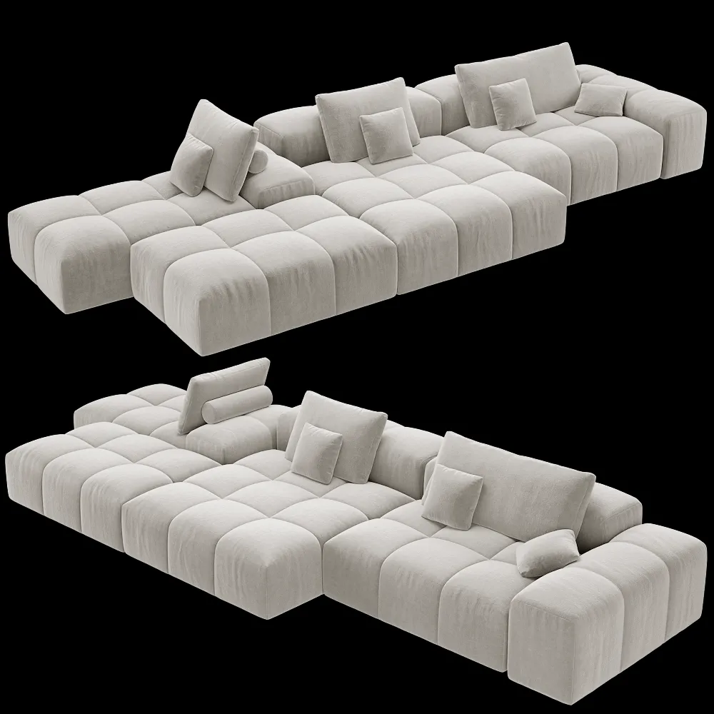 Saba  – Sofa Pixel 3ds Max