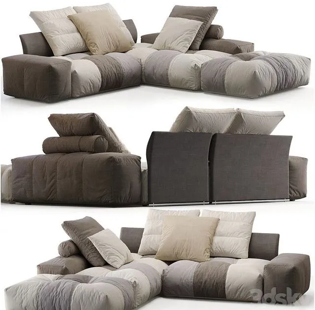 Saba Sofa PIXEL 3dsMax Model