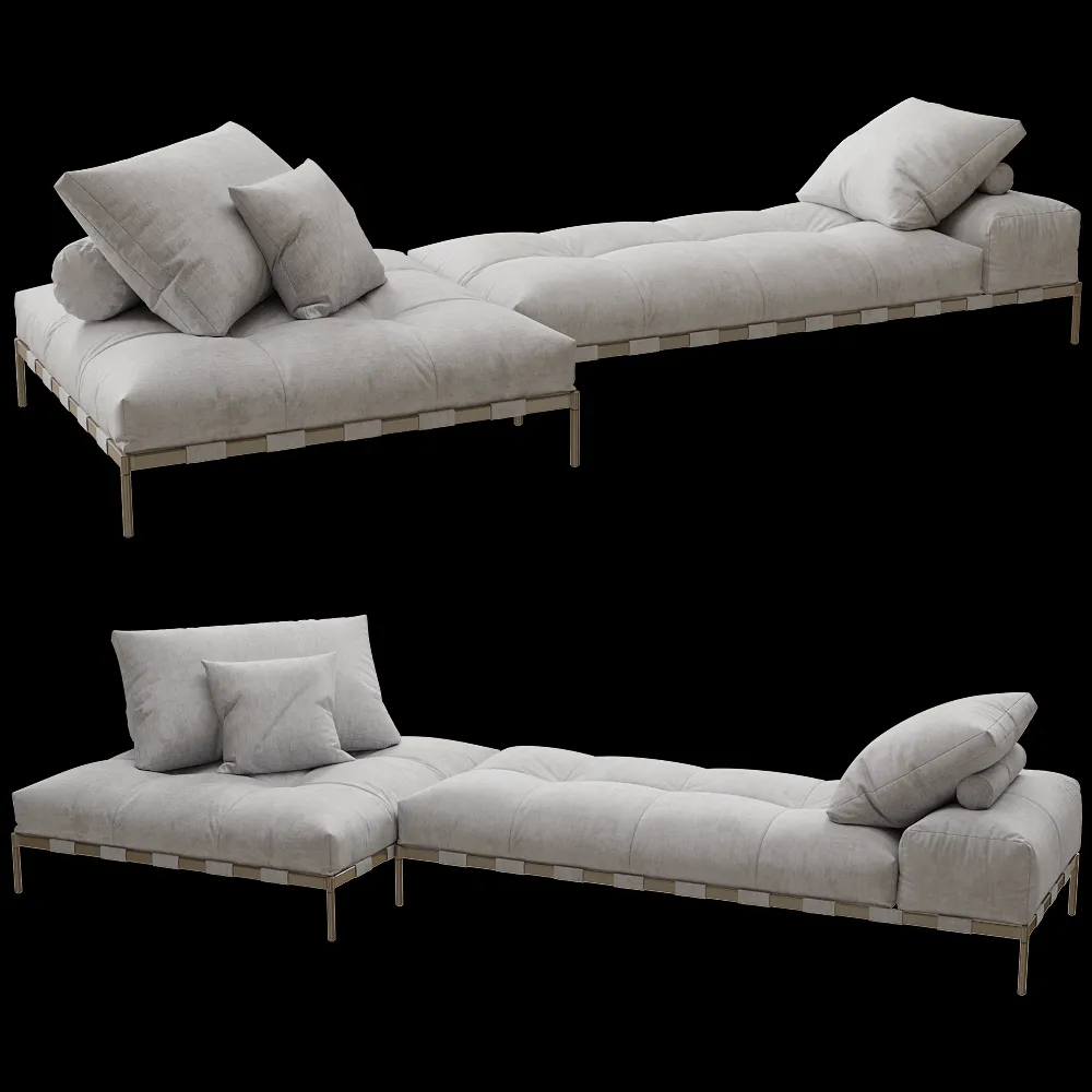 Saba  – Sofa Pixel Light Indoor 3ds Max