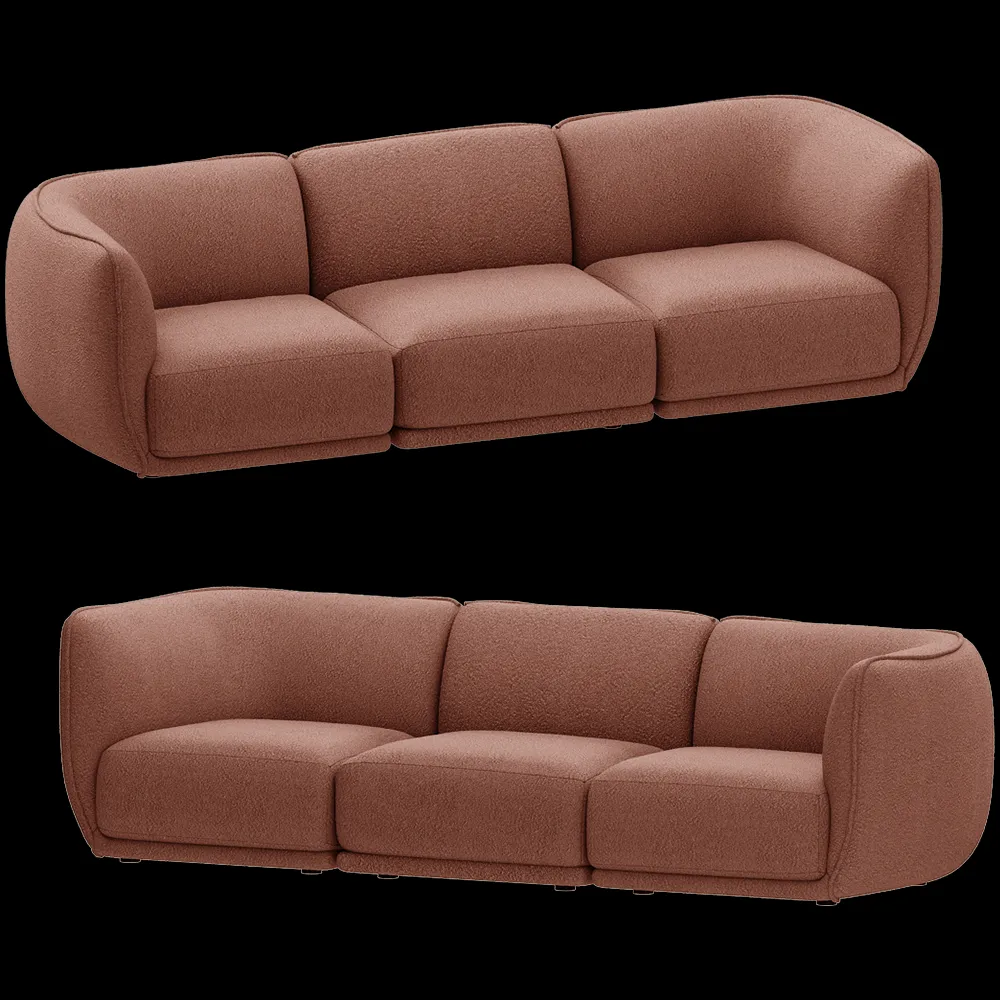 Saba  – Sofa Vela Piping 3ds Max