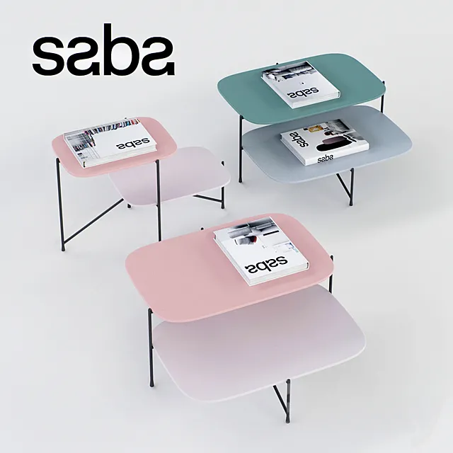 Saba_Haiku_Tables 3ds Max