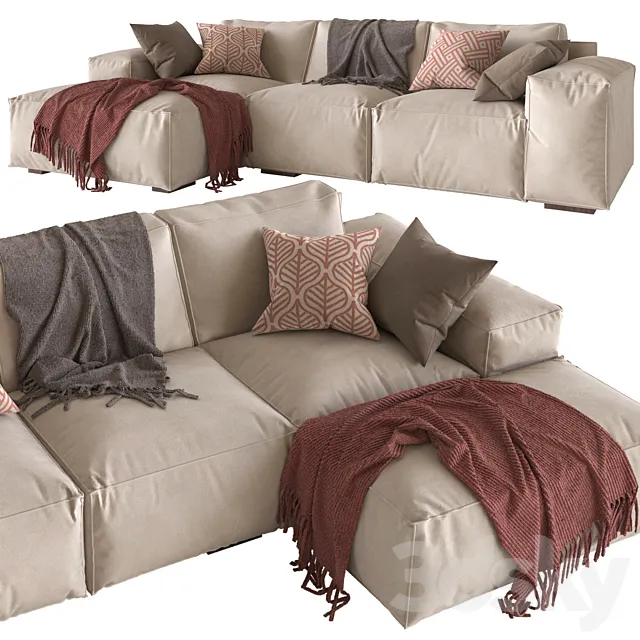 Sacai Gamma Sofa 3ds Max