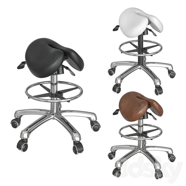 Saddle chair 3DS Max Model