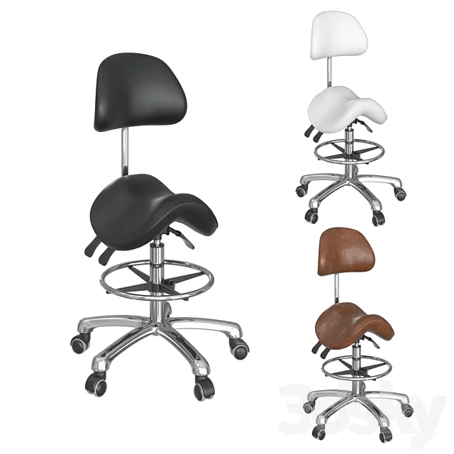 Saddle master chair 3DS Max Model