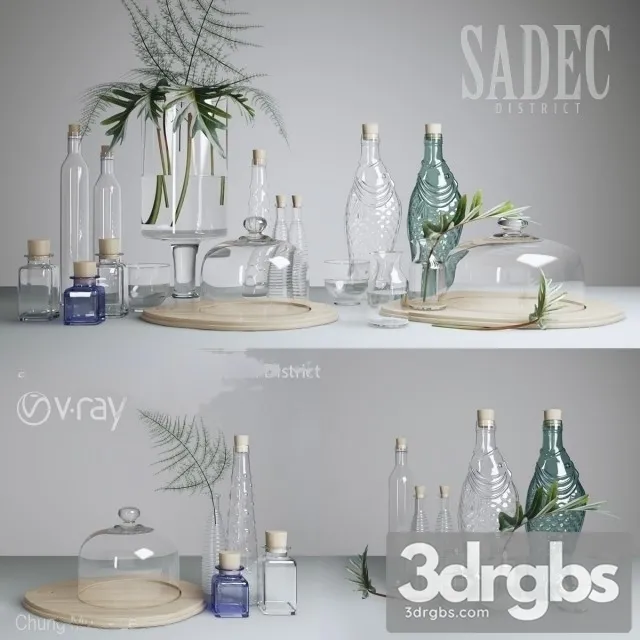 Sadec District Glass Ware 3dsmax Download