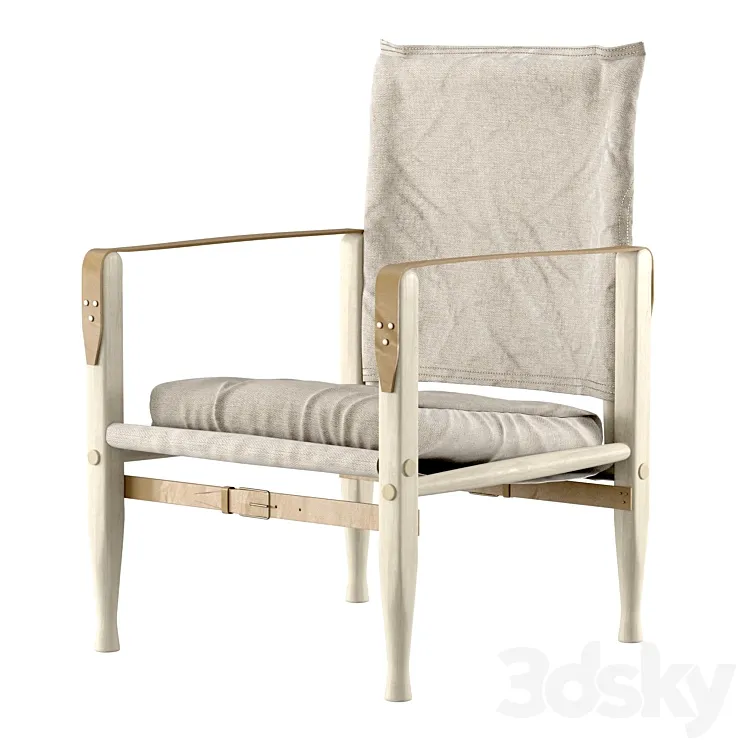 Safari Chair by Kaare Klint Carl Hansen 3DS Max
