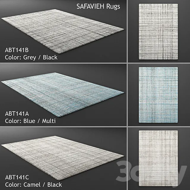 SAFAVIEH Rugs Abstract Collection 3ds Max