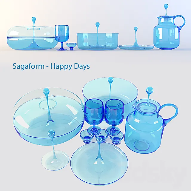 Sagaform _ Happy Days 3ds Max